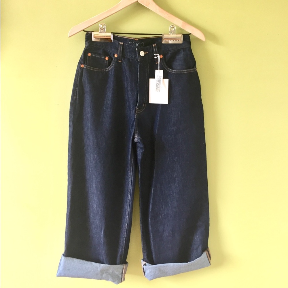 Etíca Sustainable Devon Wide Leg Jeans Size 26 - Picture 2 of 7
